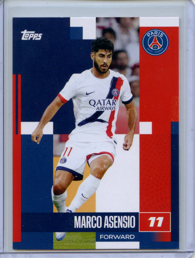 2024-25 Topps PSG Team Set Marco Asensio