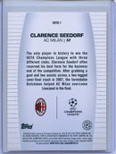 2024-25 Topps UEFA CC Clarence Seedorf Best Of The Best