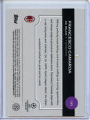 2024-25 Topps Chrome UEFA Club Comps Francesco Camarda Magenta Prism 6/75