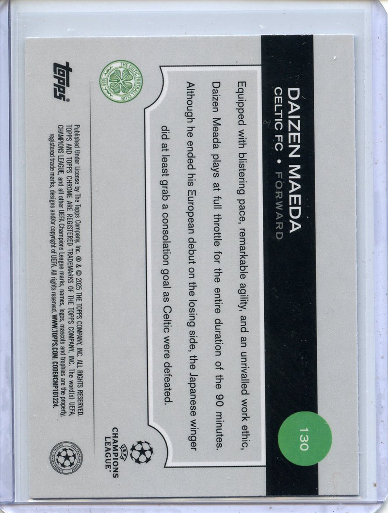 2024-25 Topps Chrome UEFA Club Comps Daizen Maeda Wave