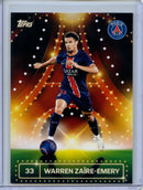 2024-25 Topps PSG Team Set Warren Zaire-Emery Parisian Performers