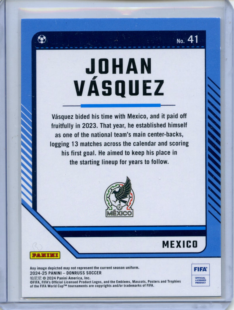 2024-25 Donruss Johan Vasquez Silver
