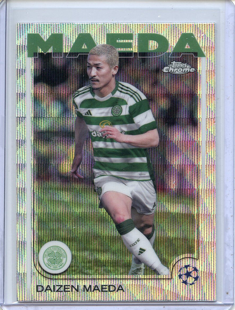 2024-25 Topps Chrome UEFA Club Comps Daizen Maeda Wave