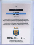 2026 Topps Argentina Team Set Carlos Tevez Bona Fide Baller Halo Foil