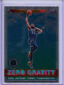 2019-20 Hoops Premium Karl-Anthony Towns Zero Gravity