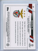 2022-23 Topps Chrome UEFA Moreira Jr Aqua Refractor 198/199