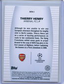 2024-25 Topps UEFA CC Thierry Henry Best Of The Best