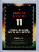 2024-25 Topps PSG Team Set Marco Asensio Parisian Performers