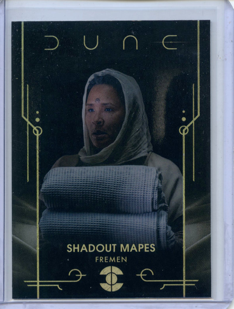 2024 Topps Dune Chrome Shadout Mapes Refractor