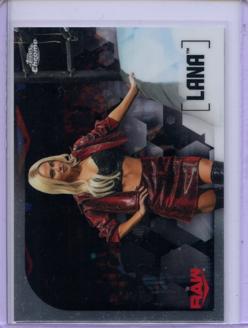 2020 Topps Chrome WWE Lana