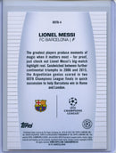 2024-25 Topps UEFA CC Lionel Messi Best Of The Best