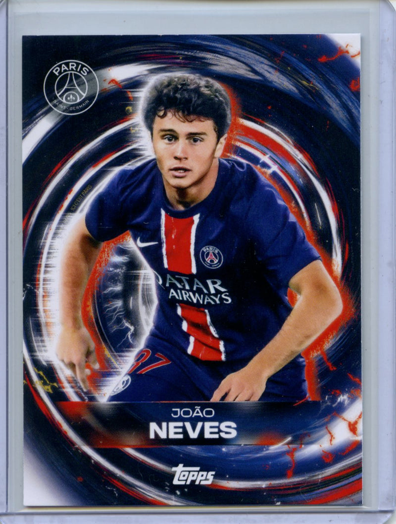 2024-25 Topps PSG Team Set Joao Neves Impetus