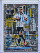 2026 Topps Argentina Team Set Sergio Agüero AFA in the Apple Halo Foil