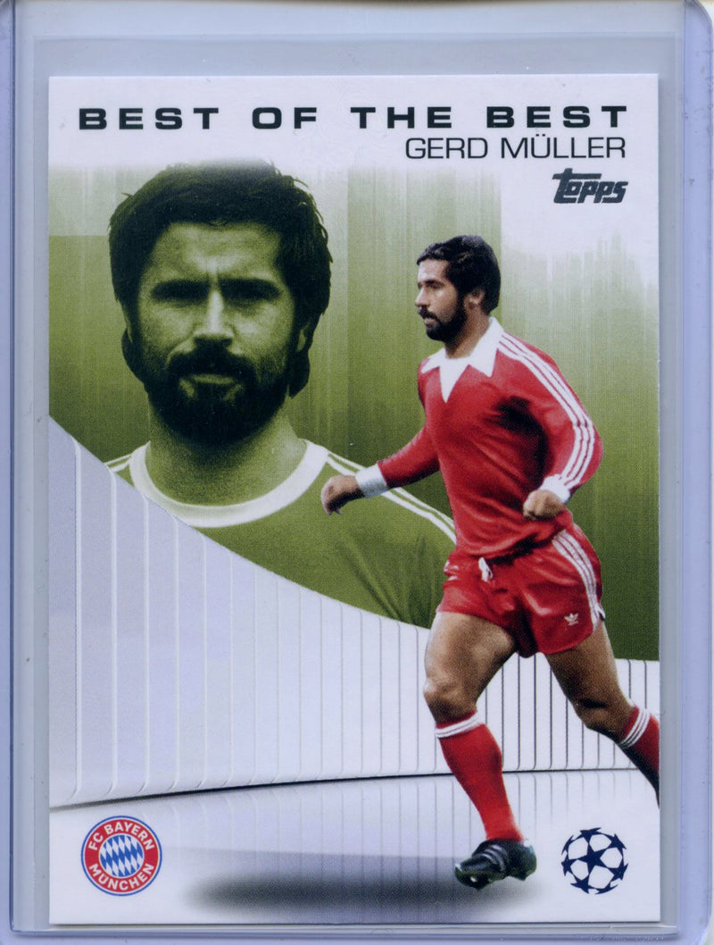 2024-25 Topps UEFA CC Gerd Muller Best Of The Best