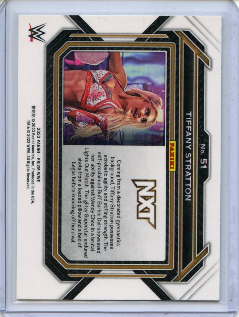 2023 Prizm WWE Tiffany Stratton