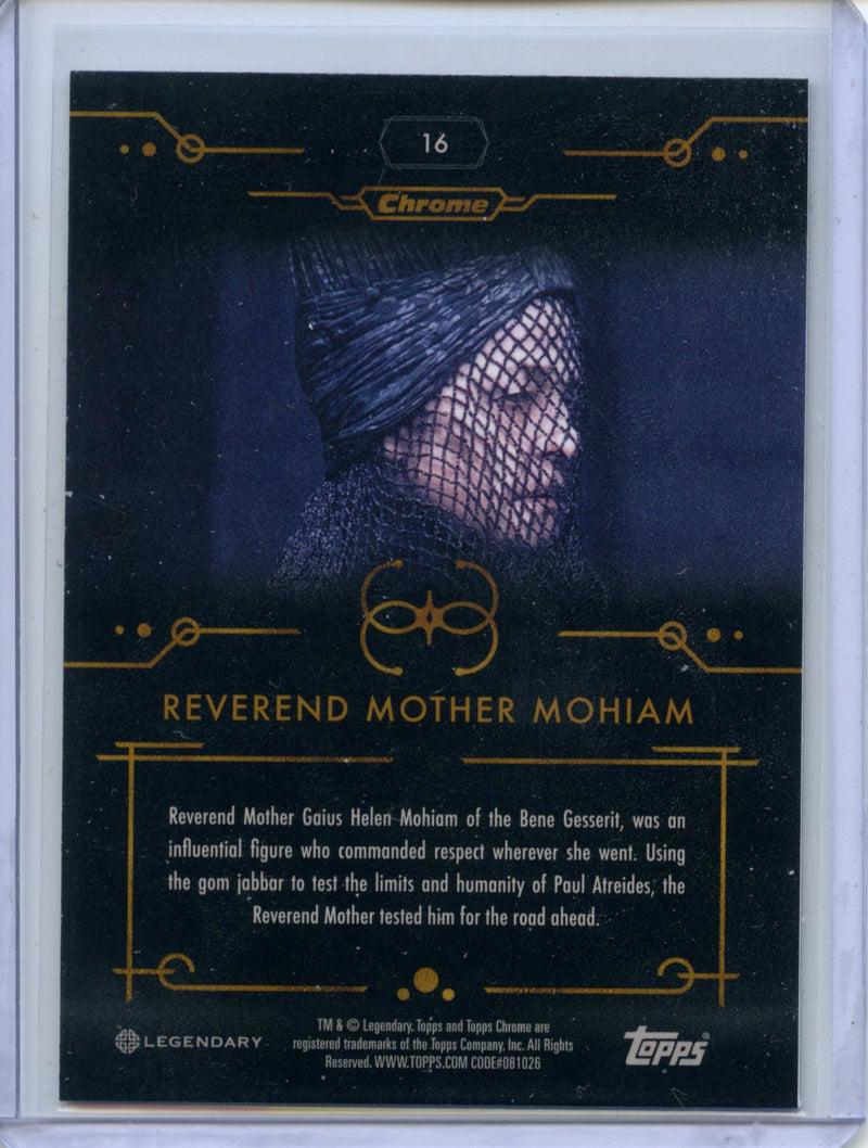 2024 Topps Dune Chrome Reverend Mother Mohiam Refractor