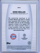 2024-25 Topps UEFA CC Gerd Muller Best Of The Best