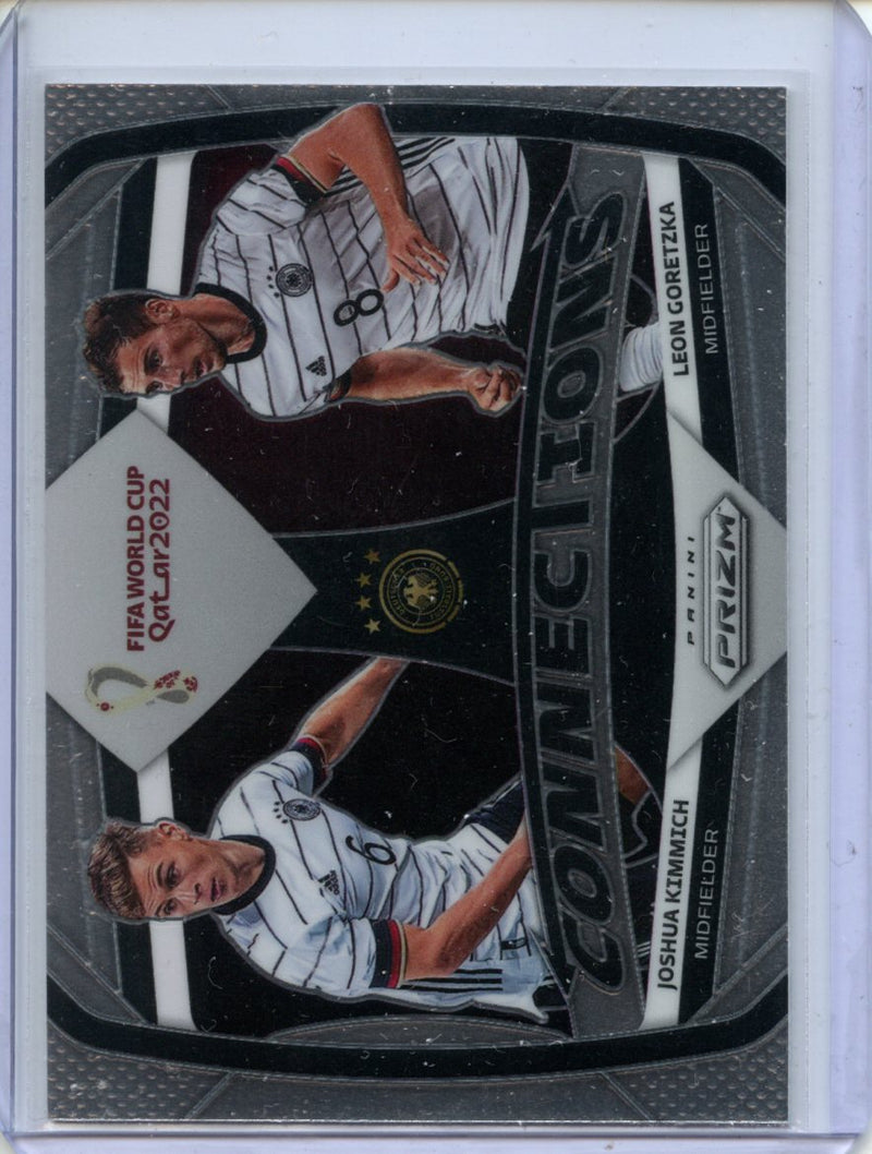 2022 Panini Prizm FIFA World Cup Qatar Joshua Kimmich/Leon Goretzka Connections