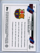 2022-23 Topps Chrome UEFA Alvaro Sanz Aqua Refractor 104/199