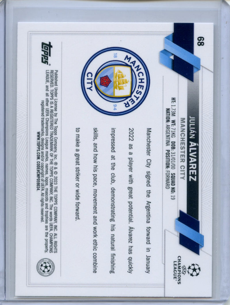 2022-23 Topps UEFA Club Competitions Julian Alvarez