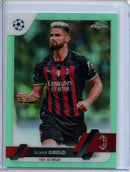 2022-23 Topps Chrome UEFA Olivier Giroud Aqua Refractor 145/199
