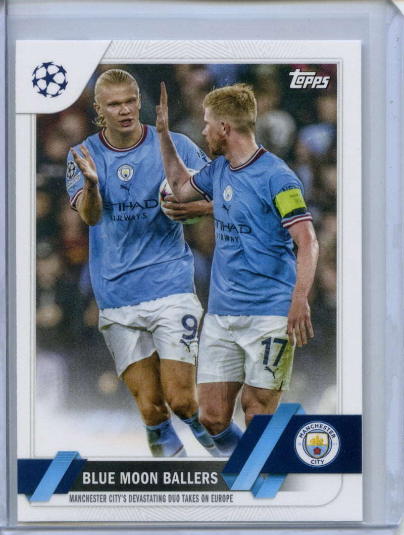 2022-23 Topps UEFA Club Competitions Blue Moon Ballers