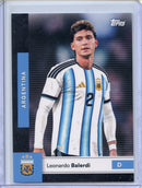 2026 Topps Argentina Team Set Leonardo Balerdi First Team