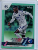 2022-23 Topps Chrome UEFA Mohamed Daramy Aqua Refractor 142/199