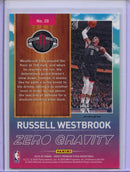 2019-20 Hoops Premium Russel Westbrook Zero Gravity Blue Prizm