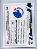 2022-23 Topps Chrome UEFA Mohamed Daramy Aqua Refractor 142/199