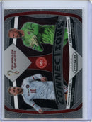 2022 Panini Prizm FIFA World Cup Qatar Christian Eriksen/Kasper Schmeichel Connections