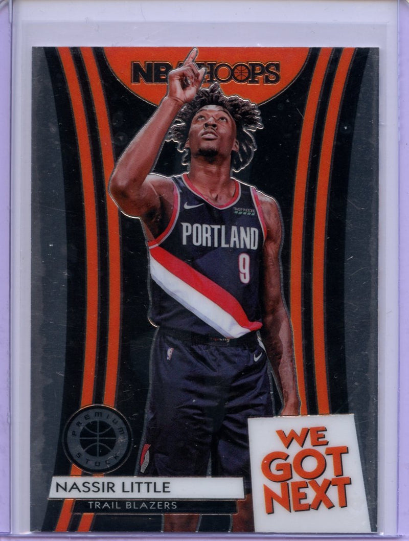 2019-20 Hoops Premium Nassir Little We Got Next