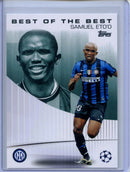 2024-25 Topps UEFA CC Samuel Eto'o Best Of The Best