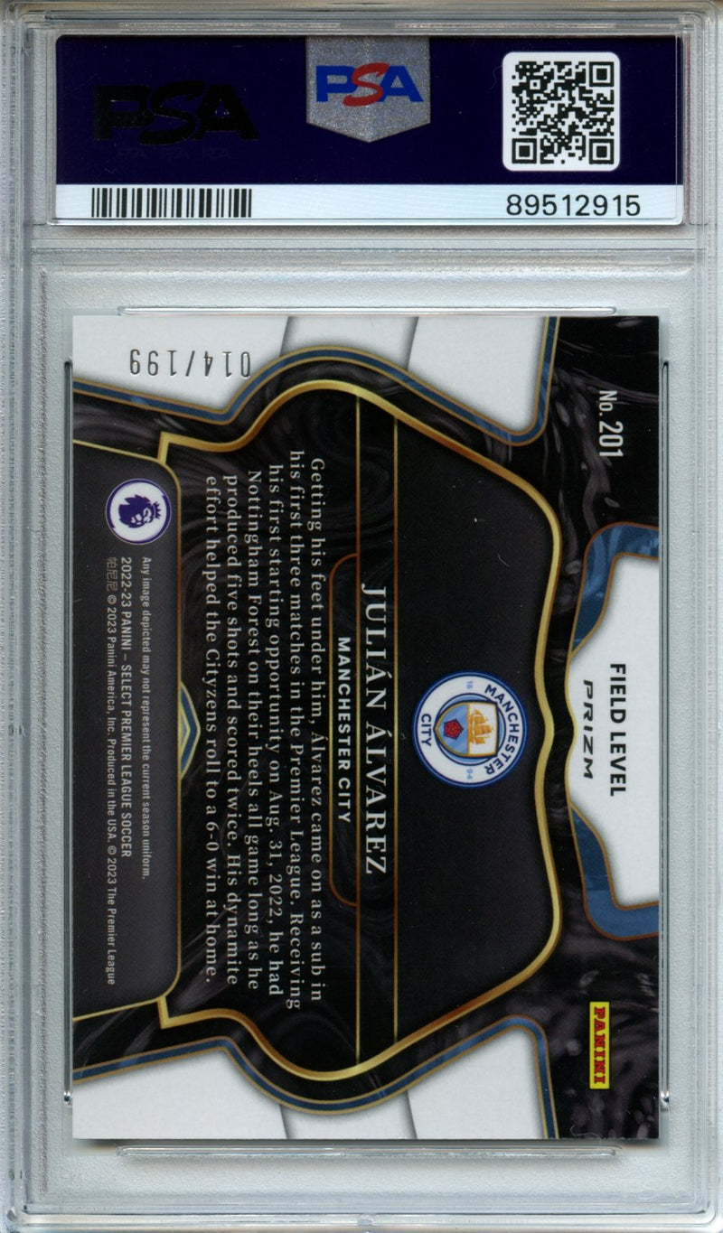 2022-23 Panini Select Premier League Julian Alvarez Camo 14/199