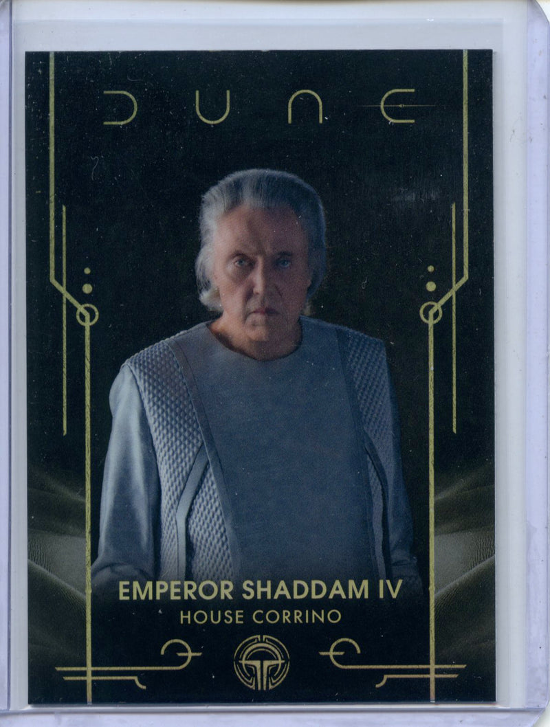 2024 Topps Dune Chrome Emperor Shaddam IV Refractor