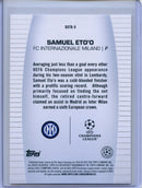 2024-25 Topps UEFA CC Samuel Eto'o Best Of The Best