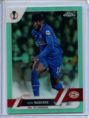 2022-23 Topps Chrome UEFA Noni Madueke Aqua Refractor 184/199