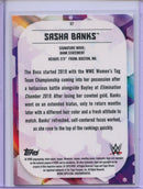 2020 Topps Chrome WWE Sasha Banks