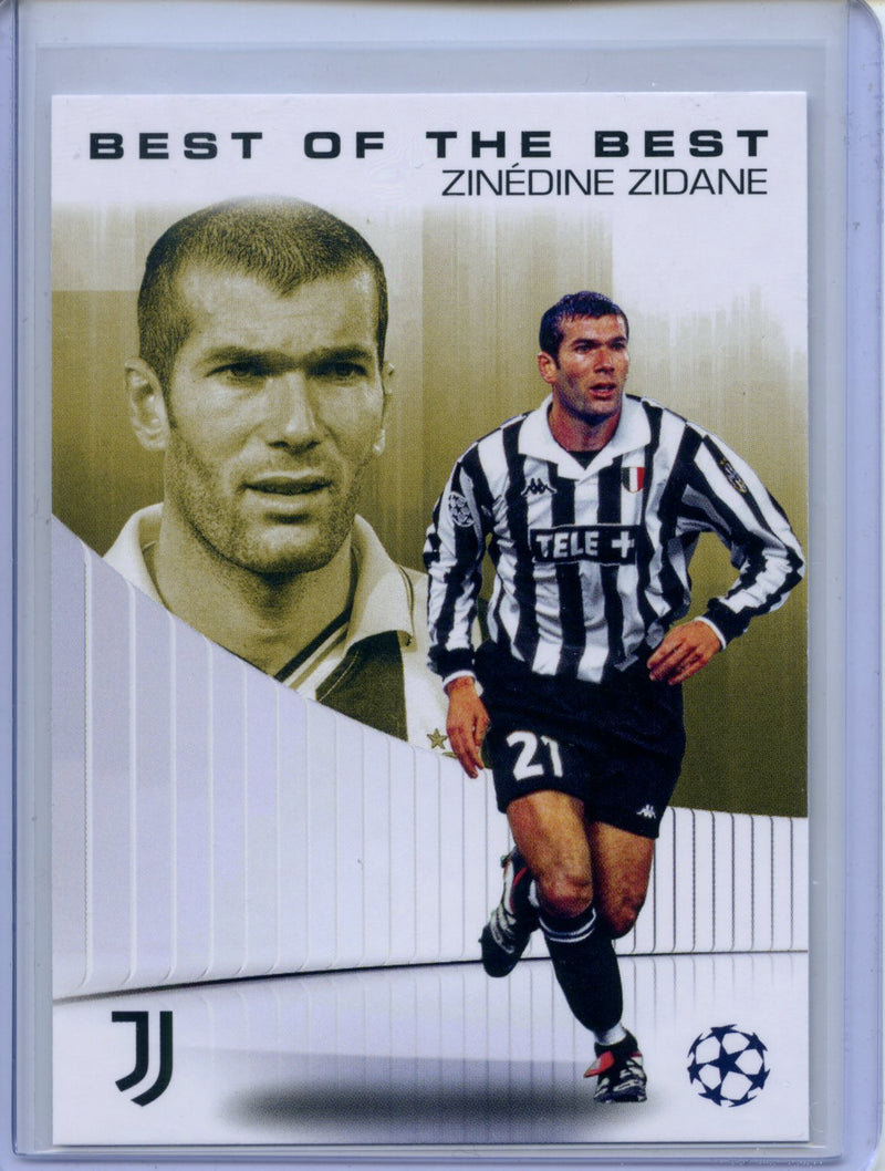 2024-25 Topps UEFA CC Zinedine Zidane Best Of The Best