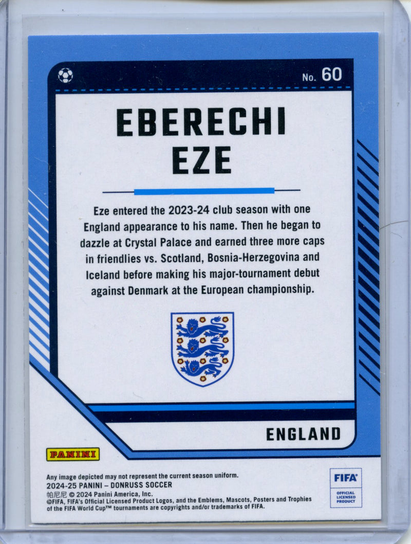 2024-25 Donruss Eberechi Eze Silver