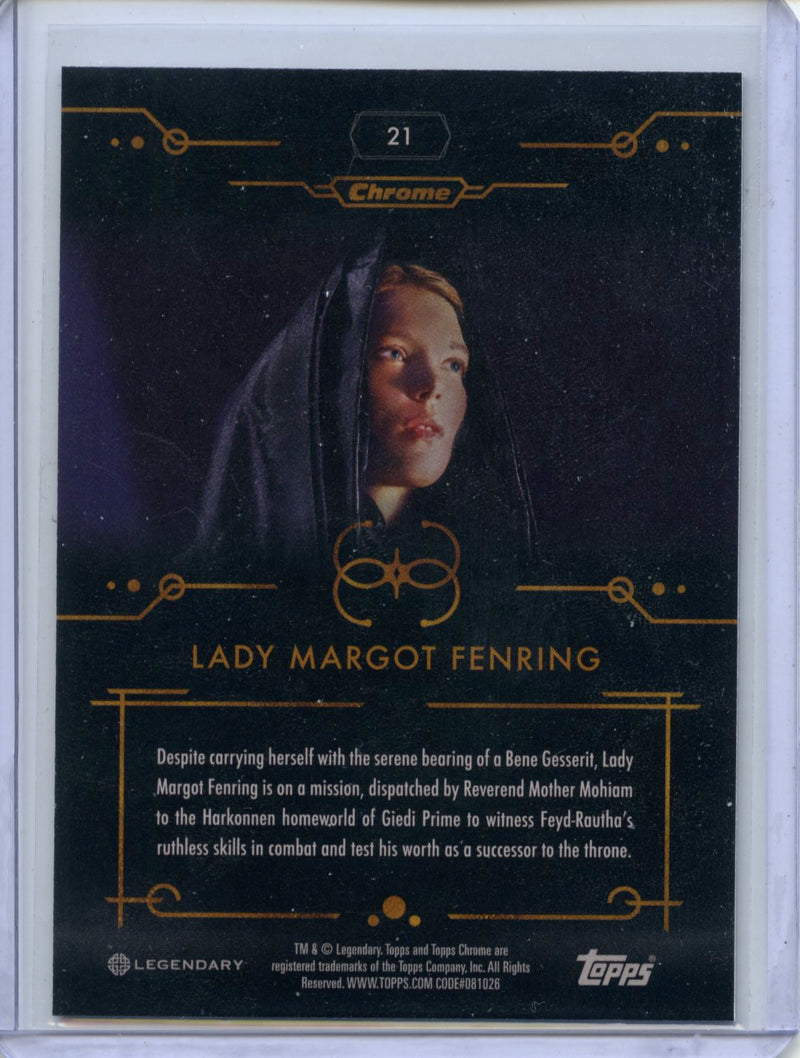 2024 Topps Dune Chrome Lady Margot Fenring Refractor