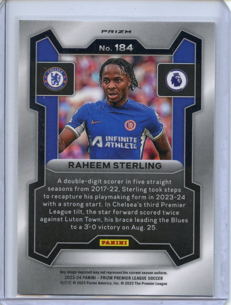 2023-24 Prizm Premier League Raheem Sterling Breakaway Prizm