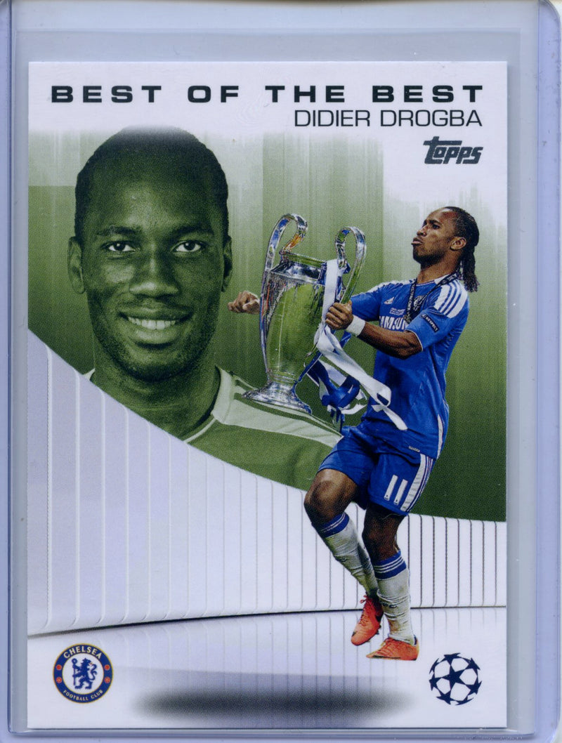 2024-25 Topps UEFA CC Didier Drogba Best Of The Best