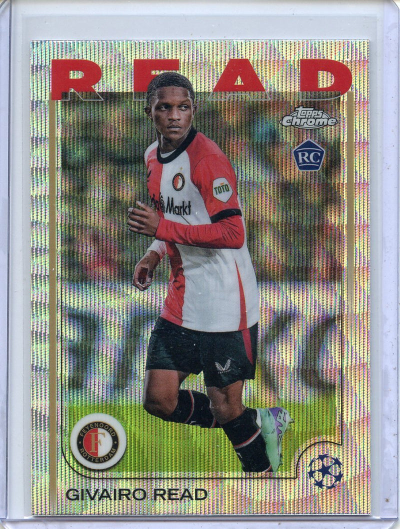 2024-25 Topps Chrome UEFA Club Comps Givairo Read Wave