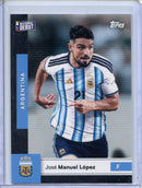 2026 Topps Argentina Team Set Jose Manuel Lopez First Team