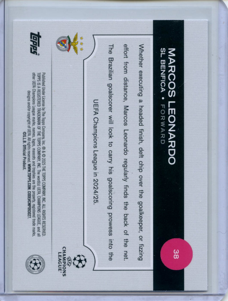 2024-25 Topps UEFA CC Marcos Leonardo