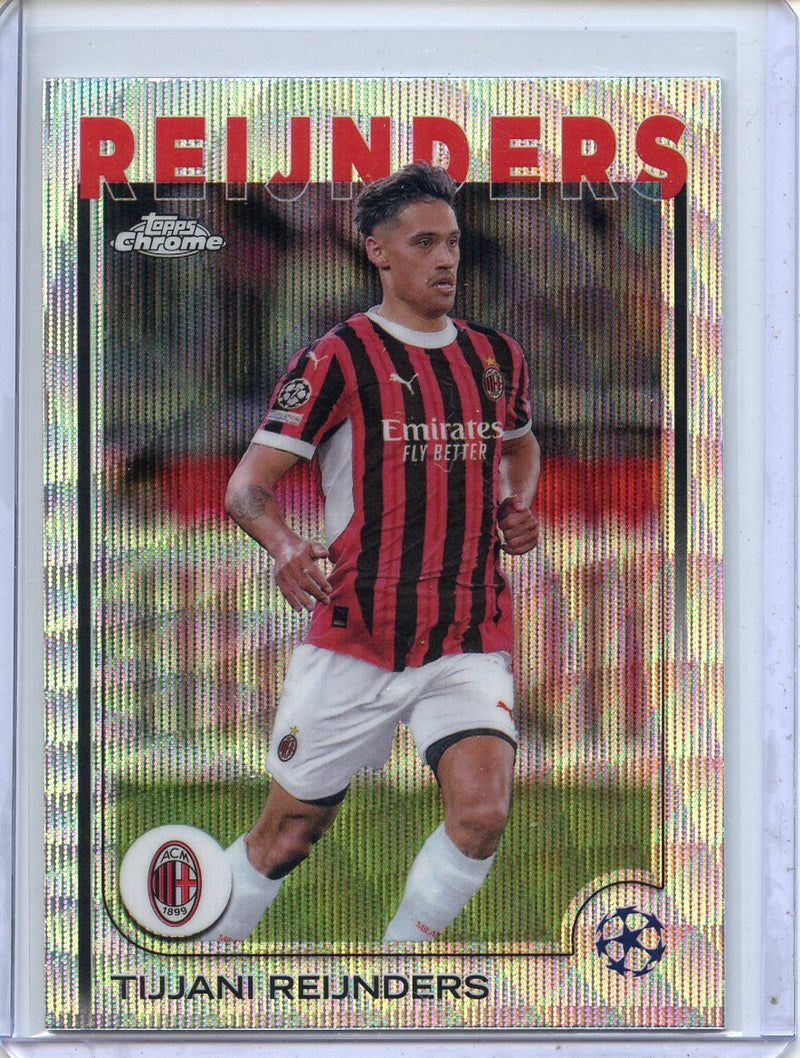 2024-25 Topps Chrome UEFA Club Comps Tijjani Reijnders Wave