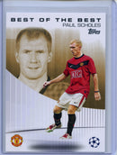 2024-25 Topps UEFA CC Paul Scholes Best Of The Best