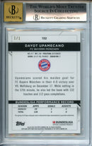 2021-22 Topps Finest Bundesliga Dayot Upamecano Superfractor 1/1