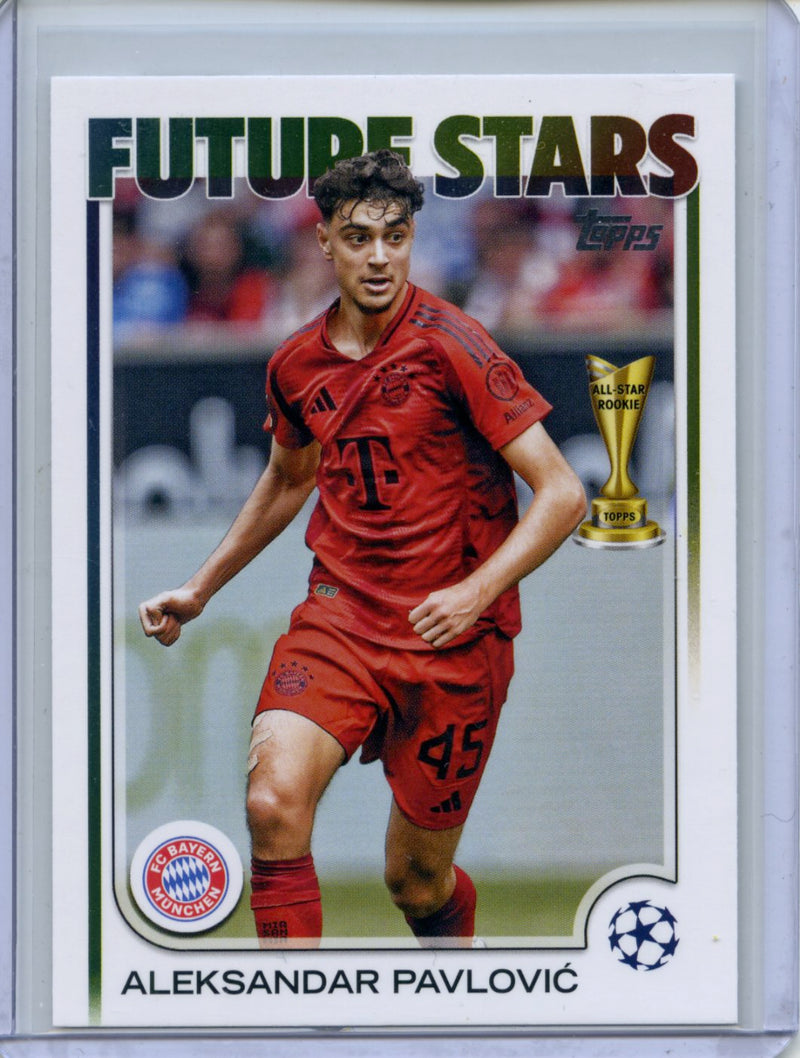 2024-25 Topps UEFA CC Aleksandar Pavlovic